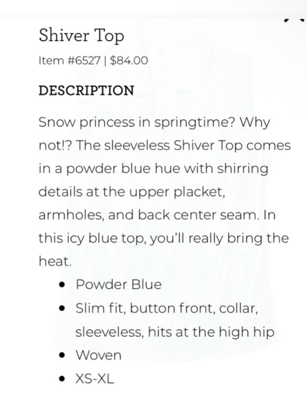 Cabi Shiver Top - Picture 4 of 7